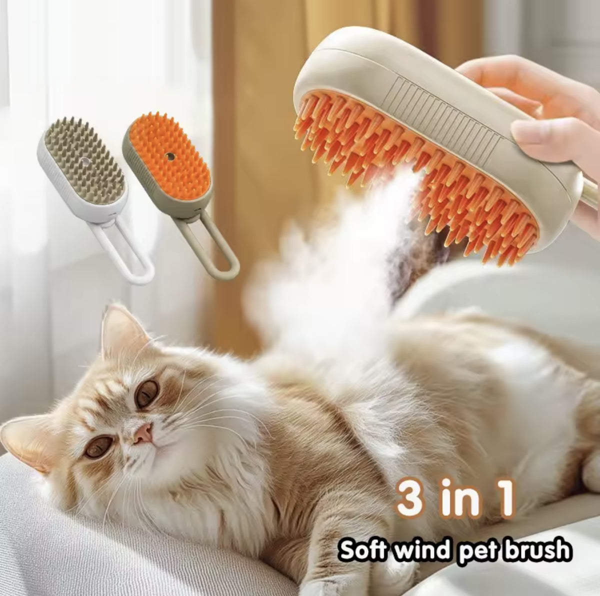 3 in 1 Steam Brush
