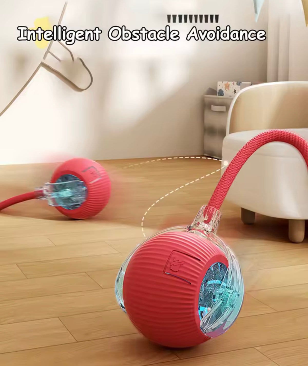 Interactive Ball Toy - Automatic Rolling