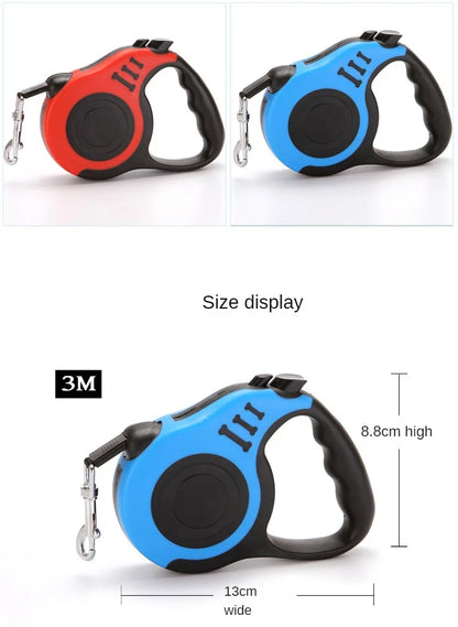 Automatic Retractable Dog Leash - 3M/5M
