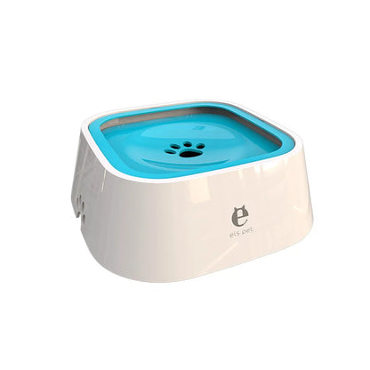 Anti-Spill Floating Water Bowl for Dogs & Cats - 1L