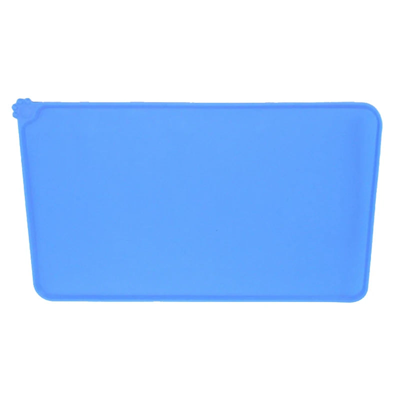 Silicone Waterproof Pet Feeding Mat - Compact 47x30cm