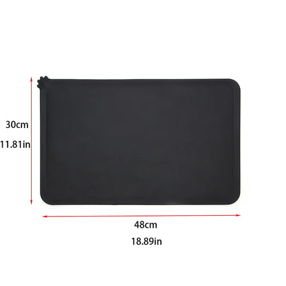 Silicone Waterproof Pet Feeding Mat - Compact 47x30cm