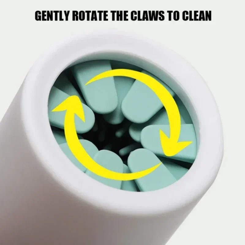 Silicone Paw Cleaner Cup for Dogs & Cats