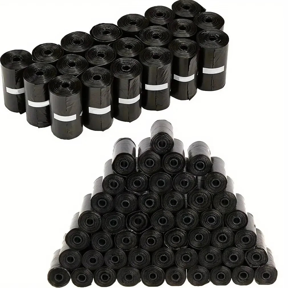 Pet Poop Bags - Leak-Proof, Rolls of 15