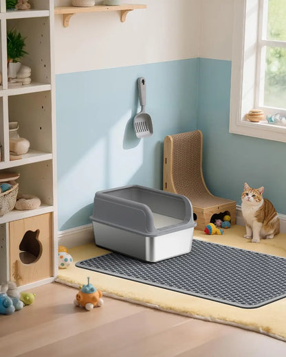 Double Layer Cat Litter Trapping Mat - Waterproof