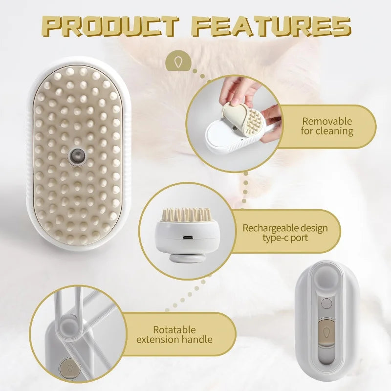 3 in 1 Steam Brush