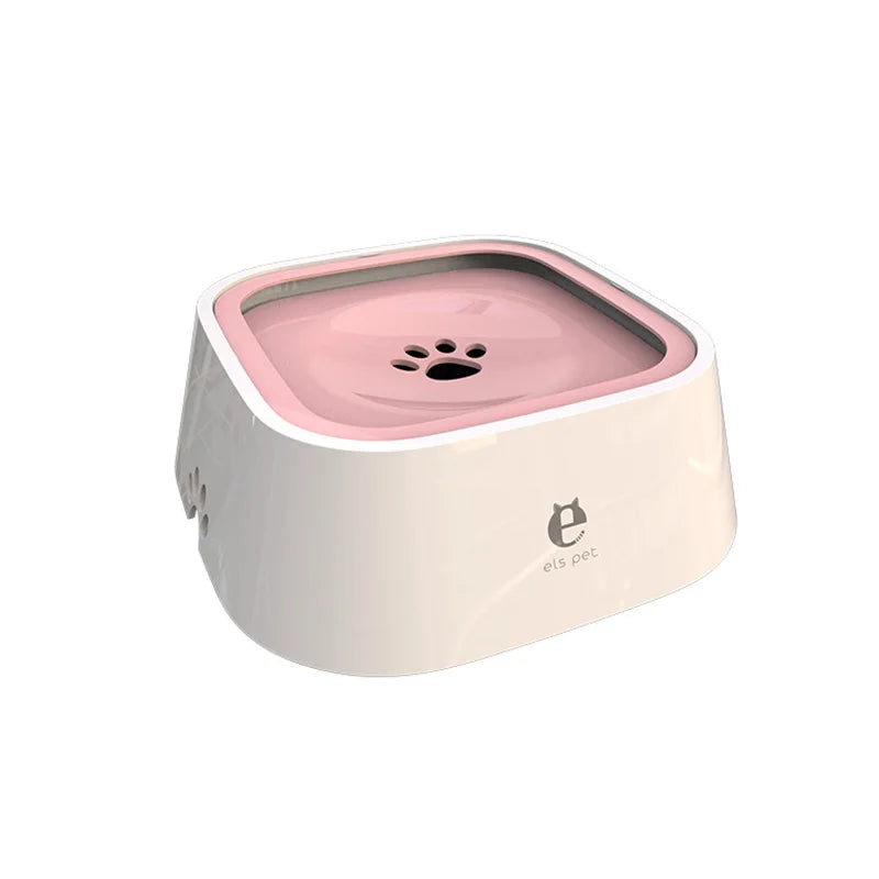 Anti-Spill Floating Water Bowl for Dogs & Cats - 1L