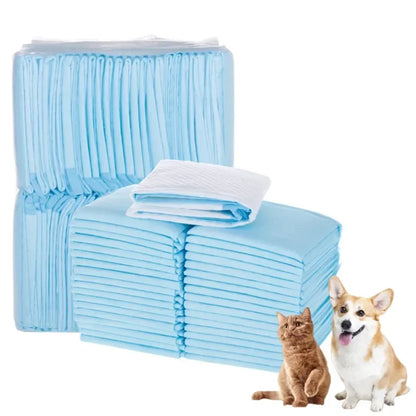 Disposable Absorbent Pet Pads - Training, Senior & Travel Use