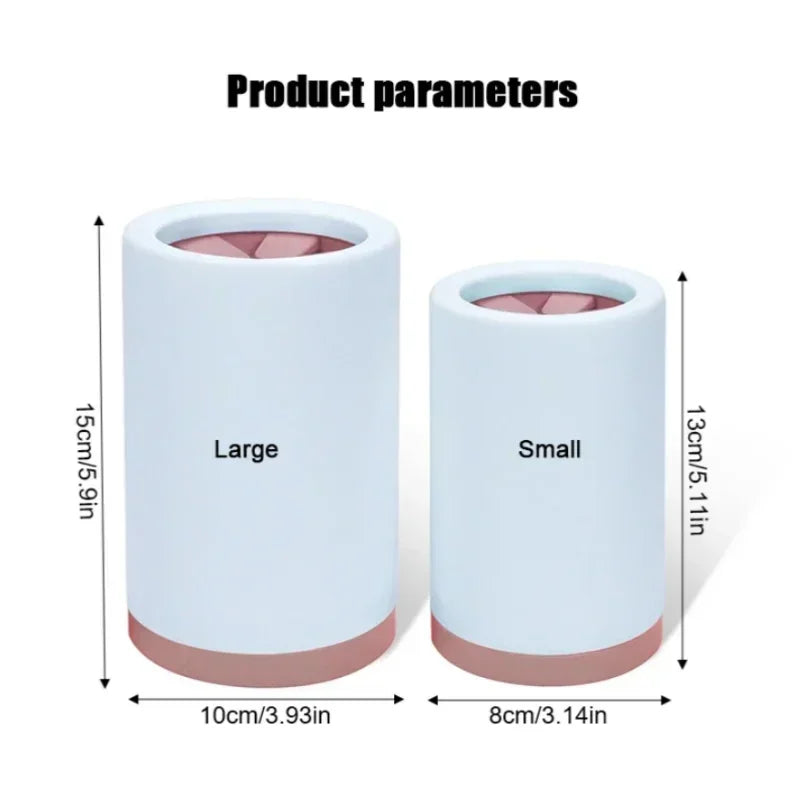 Silicone Paw Cleaner Cup for Dogs & Cats