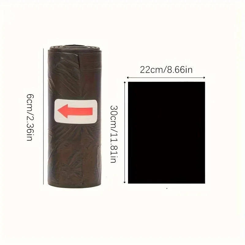 Pet Poop Bags - Leak-Proof, Rolls of 15