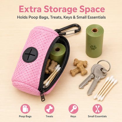 Poop Bag Dispenser for Dog Leashes