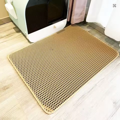 Double Layer Cat Litter Trapping Mat - Waterproof